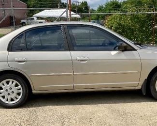 001 2004 Honda Civic Sedan LX