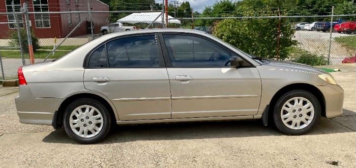 001 2004 Honda Civic Sedan LX