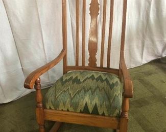 Beautiful Oak Rocker