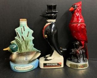 Bird Decanters