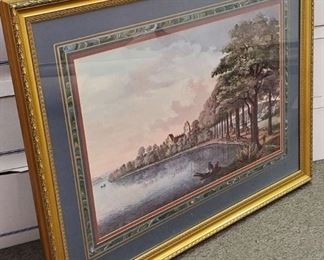 Framed Landscape Print