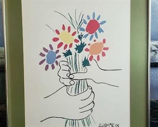 Framed Picasso Print