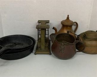 Teapots, Toaster, Skillets