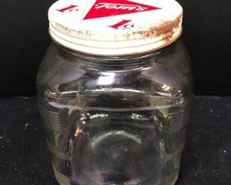 Toms Glass Jar