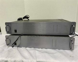 Two Carver Amplifiers