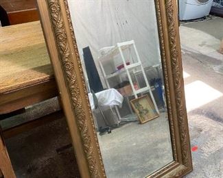 Vtg Framed Mirror
