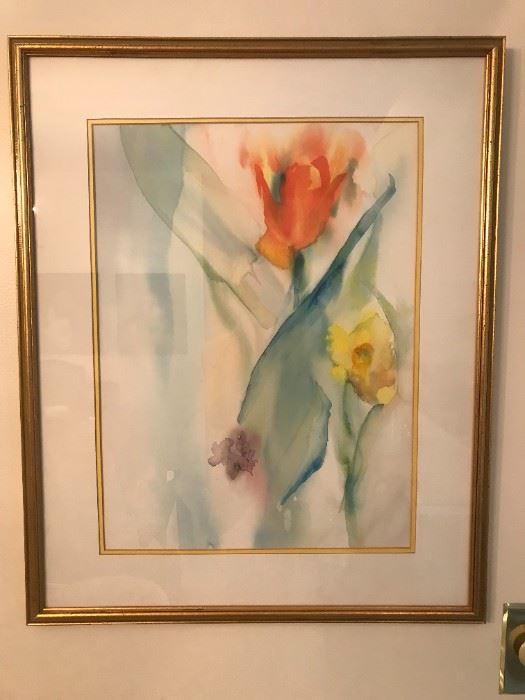 Myrna "Pud" Ransdell Watercolor Painting