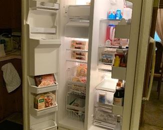 Kenmore Coldspot side-by-side refrigerator with ice maker