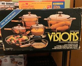 Visions cookware set