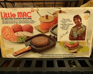 Little Mac 69 second burger machine