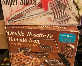 Double Rosette & Timbale Iron