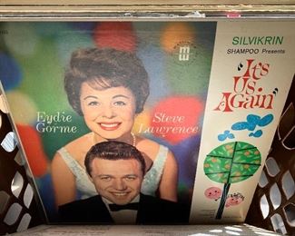 Vintage LP Albums and 45s