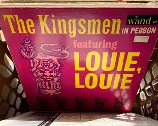 Vintage LP Albums and 45s