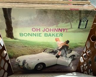 Vintage LP Albums and 45s