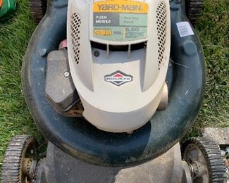 Yard Man Rear Bag, Mulch 550 series push mower