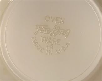Fire king dish