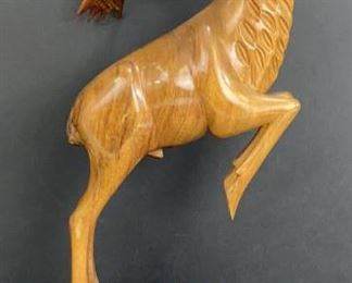 moose wood figurine