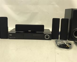 RCA home audio set, speakers