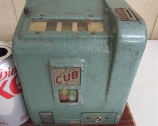 1950's 1 Cent Trade Stimulator - Made by Cub - Works!
