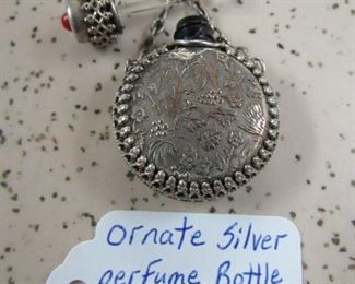 Perfume Bottle on Brooch