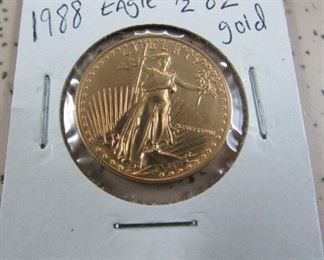 1/2 oz Gold Eagle Coin