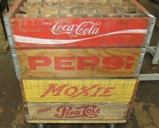 Wood Soda Crates