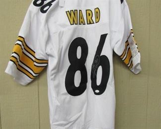 Hines Ward Autographed Jersey w/Certified Certificate