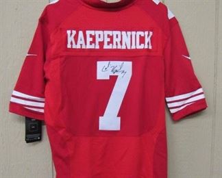 Colin Kaepernick Autographed Jersey w/Certified Certificate