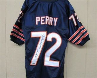 William Perry Autographed Jersey w/Certified Certificate