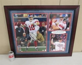 Eli Manning Autographed Picture w/Certified Certificate