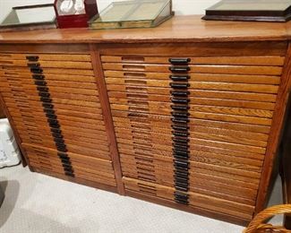 1. Furniture Map Chest Surveyors cabinet