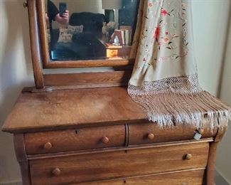 Furniture antique dresser