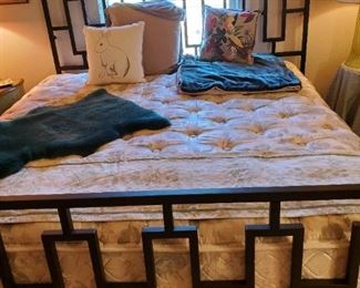 Furniture king mattress and bedframe