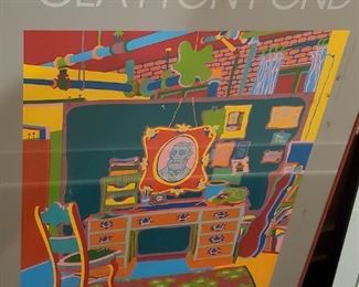 art poster clayton pnd mixed media