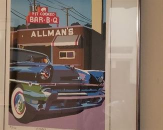 Artwork Allmans bbq joseph craig english