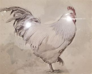 artwork animal rooster