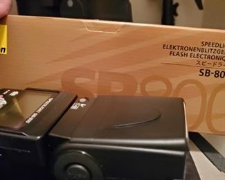 camera Nikon Speedlight SB 800 Shoe Mount Flash