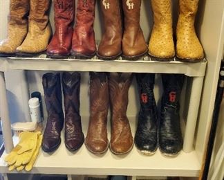 clothing custom made boots