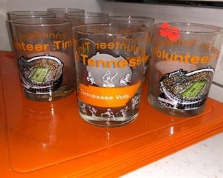 Tennessee highball glasses and placemats 