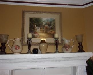 Pottery, Pitchers, Lamps, Picture