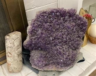 16" x 20" amethyst geode