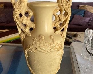 alabaster vase