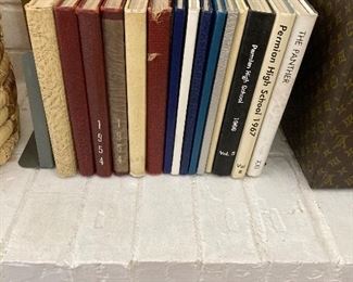 Odessa High, Permian High, Bonham Junior High yearbooks 