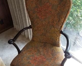 Much MCM furniture!! Tomlinson Furniture Co. Hollywood Regency style chair