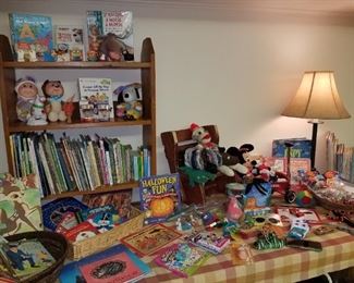 Vintage children's!! Toys, books, stuffed animals