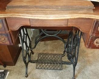 Vintage Damascus treadle sewing machine