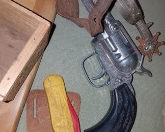 Vintage children's items. Toys