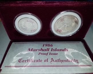 1986 Marshall Island Proof Set
