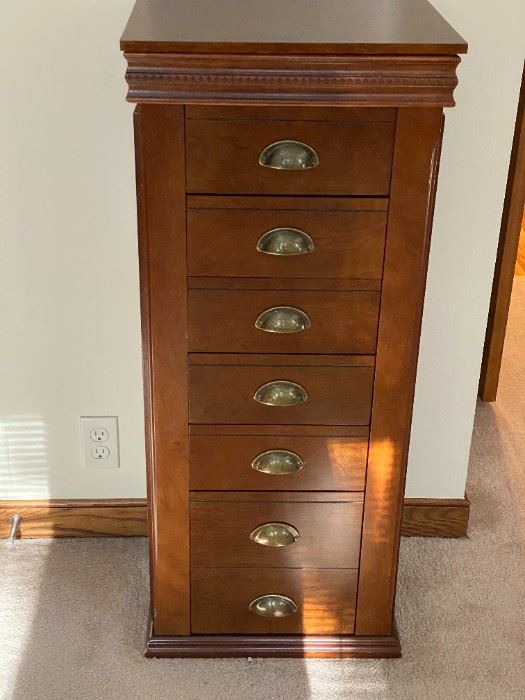 Wood Jewelry Tower 13x17x40