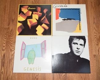 Lot Of 4 LPs Genesis And Peter Gabriel